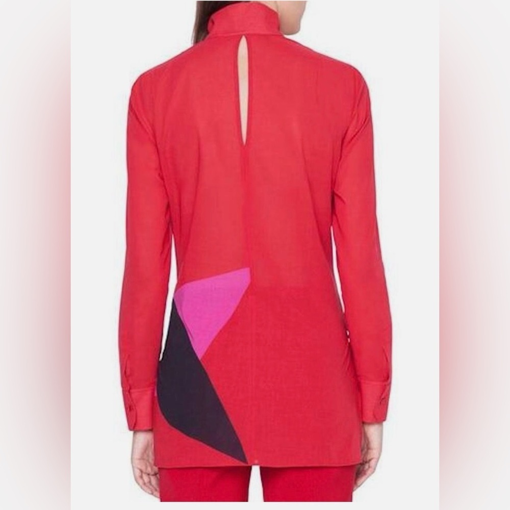 A-K-R-I-S | Double Diamond Print Cotton Tunic - Picture 4 of 12